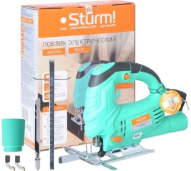 Sturm JS4078Q Лобзик электрический 780 Вт, 70/8 мм (дер/мет), 1500-3000, быстрозаж, 4ст. маятник