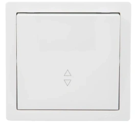 Lezard Выключатель о/у 1кл проходной белый LETO 752-0200-105