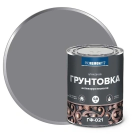 Грунт ГФ-021  PROREMONTT серая 0,9 кг.