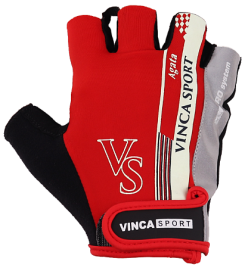 Перчатки велосипедные, Agata new, красные, размер М VG921