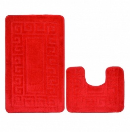 Коврик CONFETTI MAXIMUS 2шт 60*100см 14мм barm red