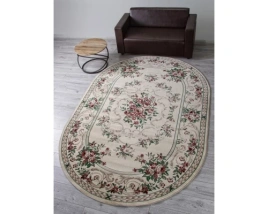 Ковёр COLIZEY D057 1.5*2.3 овал Cream