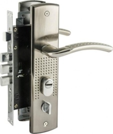 Замок врезной 200-96 Левый (мат.никель)