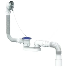 S12 Обвязка на ванну 1 1/2*40 с вып. и перелив. плоск.с гофрой 40*40/50 S12 UNICORN