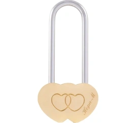 Замок навесной 623 золото