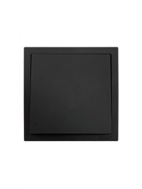 Lezard Выключатель СП проходной 1кл черный бархат ZIMA 704-4288-105QC