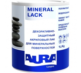 Aura Mineral Lack Лак акриловый для минеральных поверхностей 1л