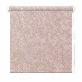 Рулонная штора Джерси (016.06) Пыльная роза 52*160 (10-30% светопрониц./под мрамор)