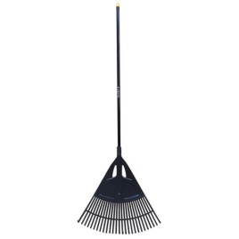 Грабли пластинчатые Эластичный полипропилен (черные) с ЧЕРЕНКОМ