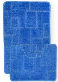Коврик BENGAL One Color 2шт 50*80 голубой