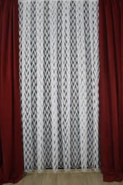 Сетка с вышевкой квадрат с люр Экрю 320см 509068-02