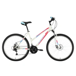 Велосипед Black One Alta 26" D белый/розовый/голубой 18"