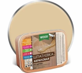 FARBITEX ПРОФИ GOOD FOR WOOD Шпатлёвка акриловая по дереву 0,8кг берёза