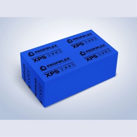 Пенопласт экструдированный "PROFIPLEX" (1185х585х100мм) (0,277м3/2,7729м2/4шт) Лист=0,6932м2