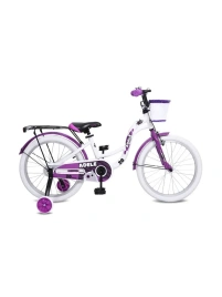 Велосипед 20" LETO ADELE, сталь, 1-ск, белый Д0006(М)