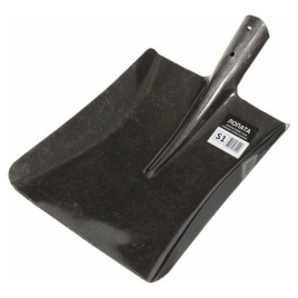 Лопата совковая (S1) прамоугольная (рельсовая сталь)