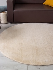 Ковер RABBIT LUXE 1.6*1.6 PX2001 круглый L.BEIGE 