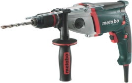 METABO Дрель ударная ДУ13/850 SBE 850 БЗП кейс