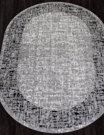 Ковер PALERMO F292 2.0*2.9 Oval Dark Grey