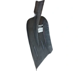 Лопата совковая (S2) усиленная с двумя ребрами жесткости (рельсовая сталь)