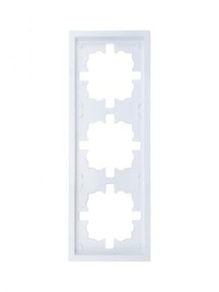 Lezard Рамка 3-х-мест горизонтальная белая ZIMA 704-0200-148