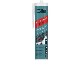 Sila PRO Max Sealant Bitum, герметик битумный для крыши, 280 ml