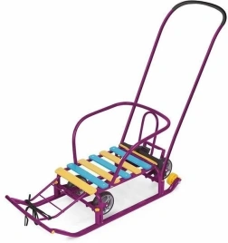 Санки десткие Тимка 5 УНИВЕРСАЛ сиреневые Т5У/СН2