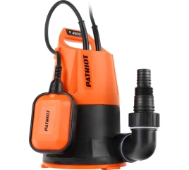 Насос дренажный Patriot F 450Z для чистой воды, пласт.корпус