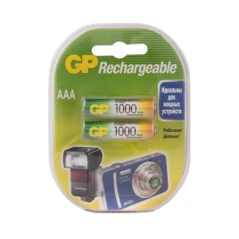 Аккумулятор GP R03/100AAAHC (1000mAh) BP-2 (бл.2шт)