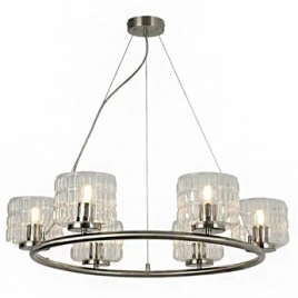 Люстра 40450/6 NK никель Е27