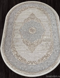 Ковер MARMARIS 26913A, 1.92*2.9, OVAL, GRY / D.BEIGE Турция