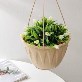 Кашпо-горошек подвесное 3,0л 22см Алиция