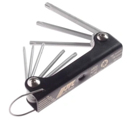 Ключи "Torx"  CrV 8шт.  Т9-Т40 складные (64016)