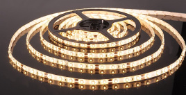 Ecola Лента СВД LED strip STD 4.8W/m 12V IP20 8mm 60Led/m 6000K 4Lm/LED 240Lm/m (уп.5м)