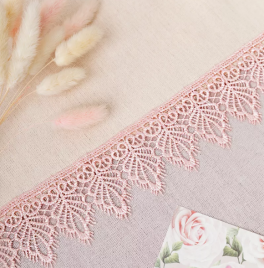 Кружево плетеное 5см пыльно-розовый арт132997 (37874.013)
