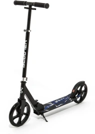 Самокат WOLF 200х200мм низкая платформа, черный (089923)