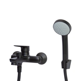 Смеситель для ванны 35к MIXLINE ML14-01BL Черный