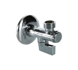 Кран шаровый угловой с фильтром 1/2х1/2 для с/т  Valtec 282
