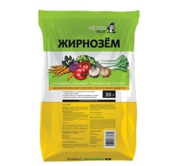 Грунт Универсальный 20л. "Жирнозём" Ж-03-20 Питер Пит