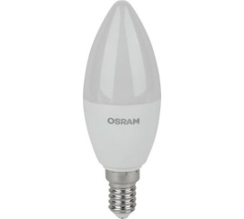 OSRAM Лампа светодиодная LED Value LVCLВ75 10SW/840 свеча матовая Е14 230В 