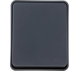 Выключатель 1кл 10А AtlasDesign Profi54 антрацит ATN544011