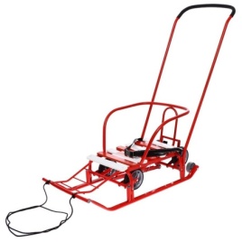 Санки десткие Тимка 5 УНИВЕРСАЛ алые Т5У/АЛ2