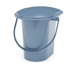 Ведро-туалет 17л голубой М1320