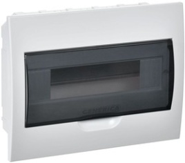 Бокс ЩРВ-П-12 мод. встраив. пластик IP41 GENERICA MKP12-V-12-41-G