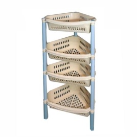 Этажерка 4 сек.угловая 85*37*32см МП MPG7396