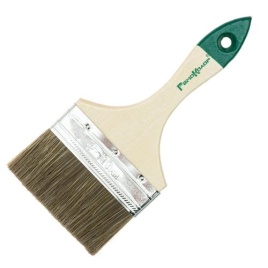 (*)Ормис Кисть флейцевая 4" дер. ручка Стандарт Лазурь (01-3-340)