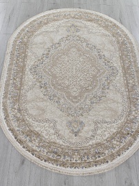Ковер MOSSO 27226 3.0*4.0 Oval Beige/Blue Турция