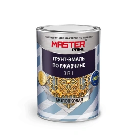 FARBITEX ПРОФИ Грунт-эмаль по ржавчине 0,9кг черная