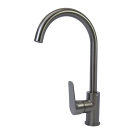 Смеситель для кухни 35к MIXLINE ML14-032GR Графит высокий излив