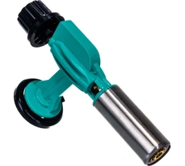 Горелка газовая, сопло с керамикой, пьезоподжиг (кнопка), металл, корпус 5015-KL-04 Sturm